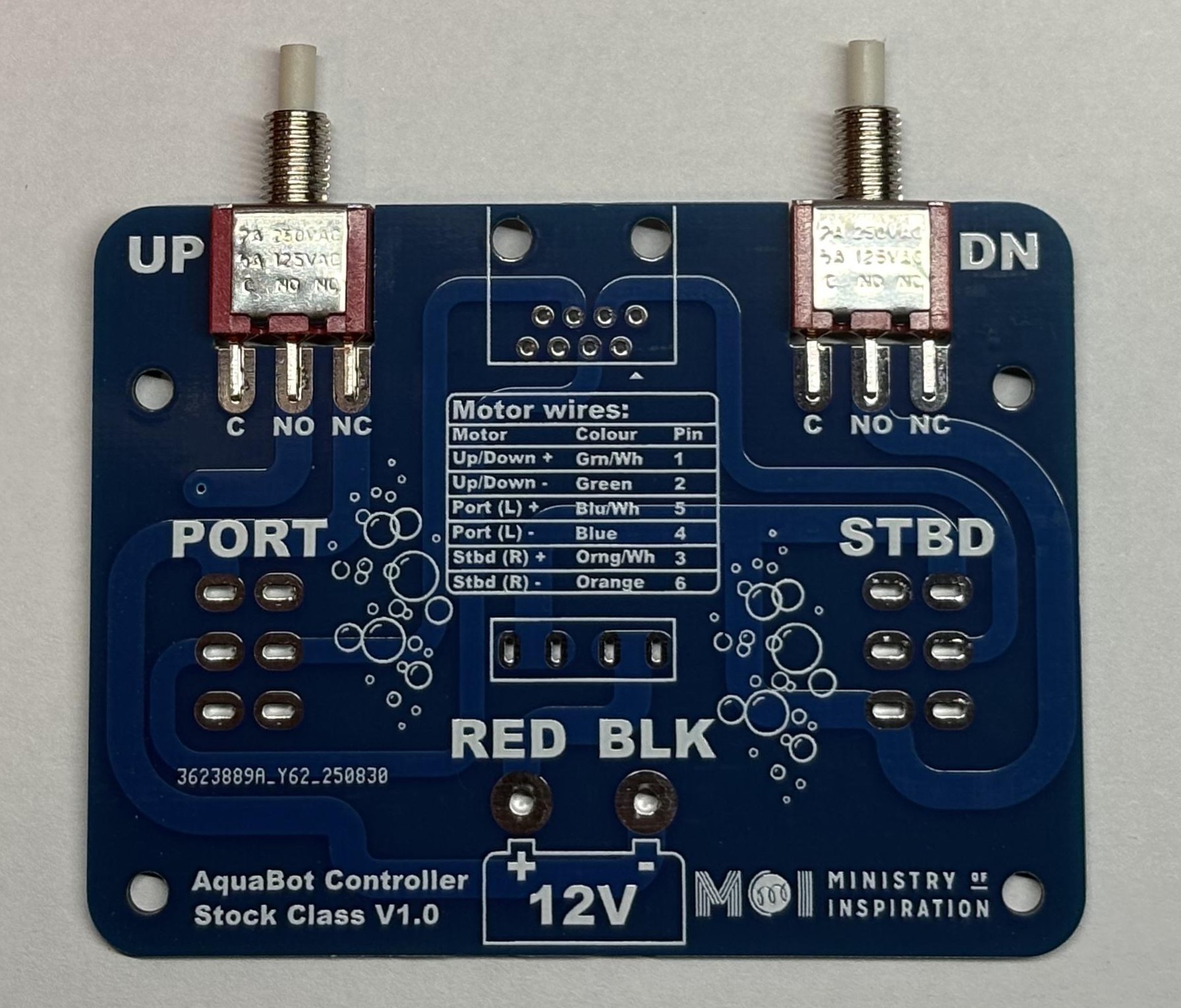 Step 1: Installing push button switches