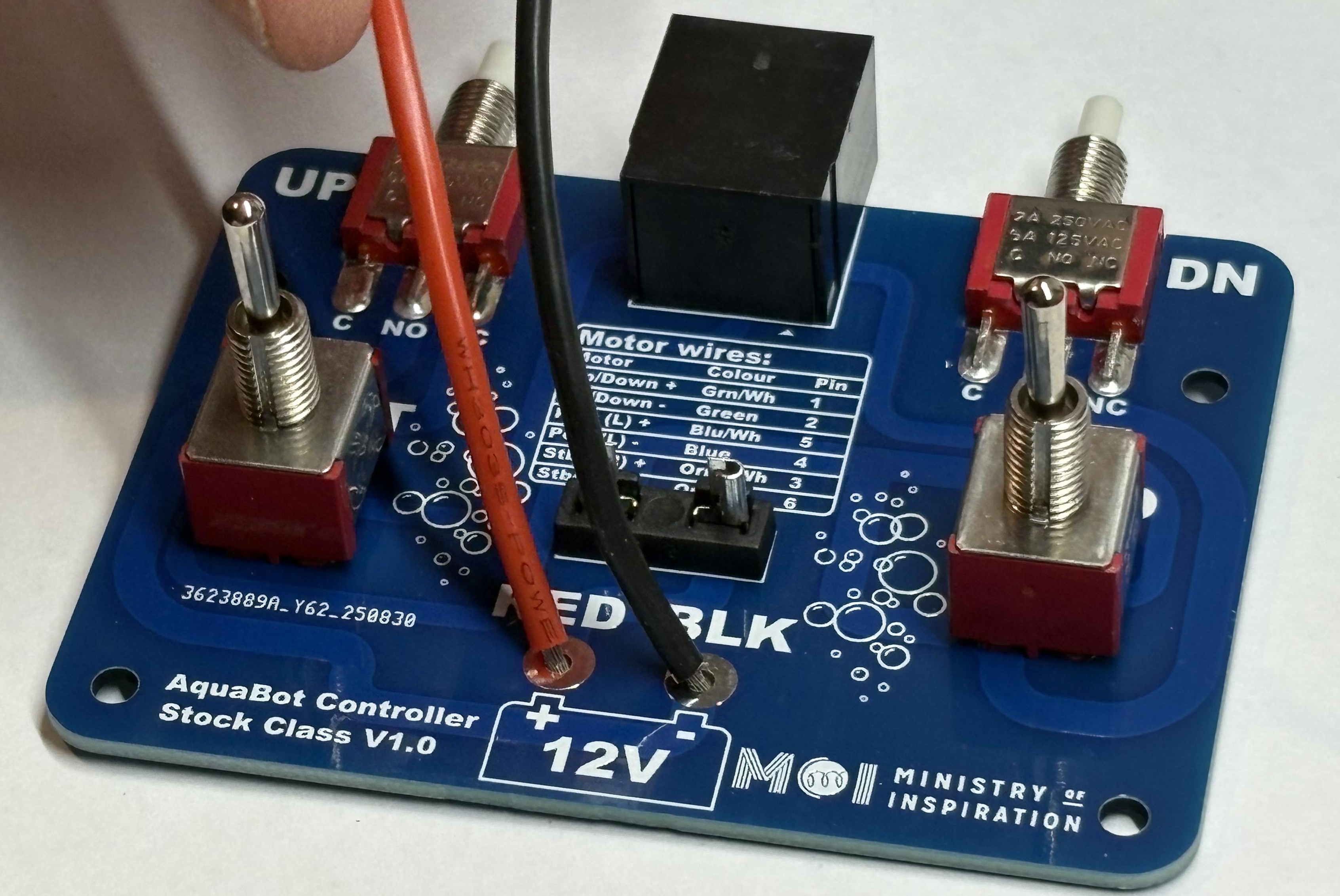 Step 10: Preparing battery wires