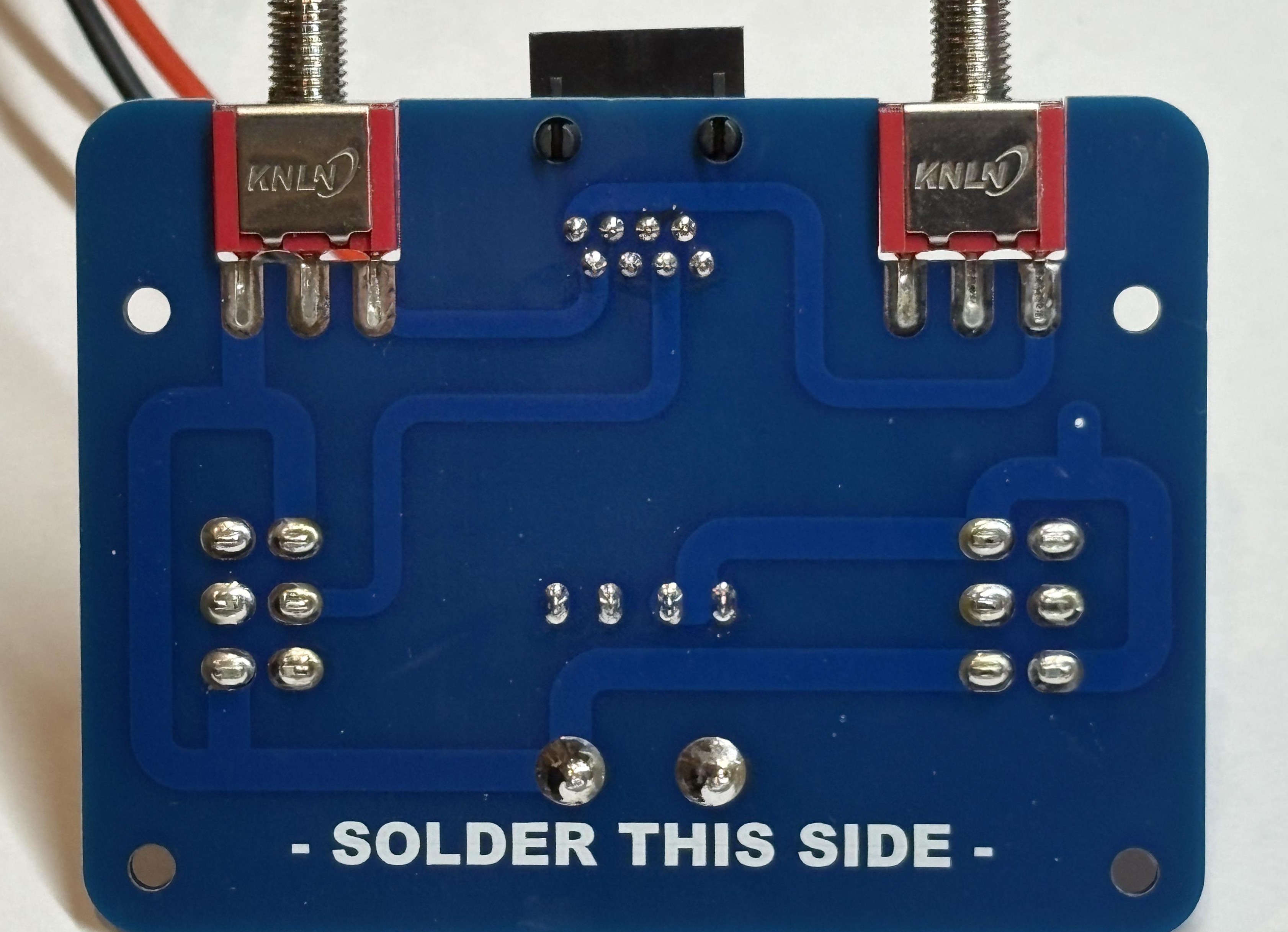 Step 12B: Trimming wire ends