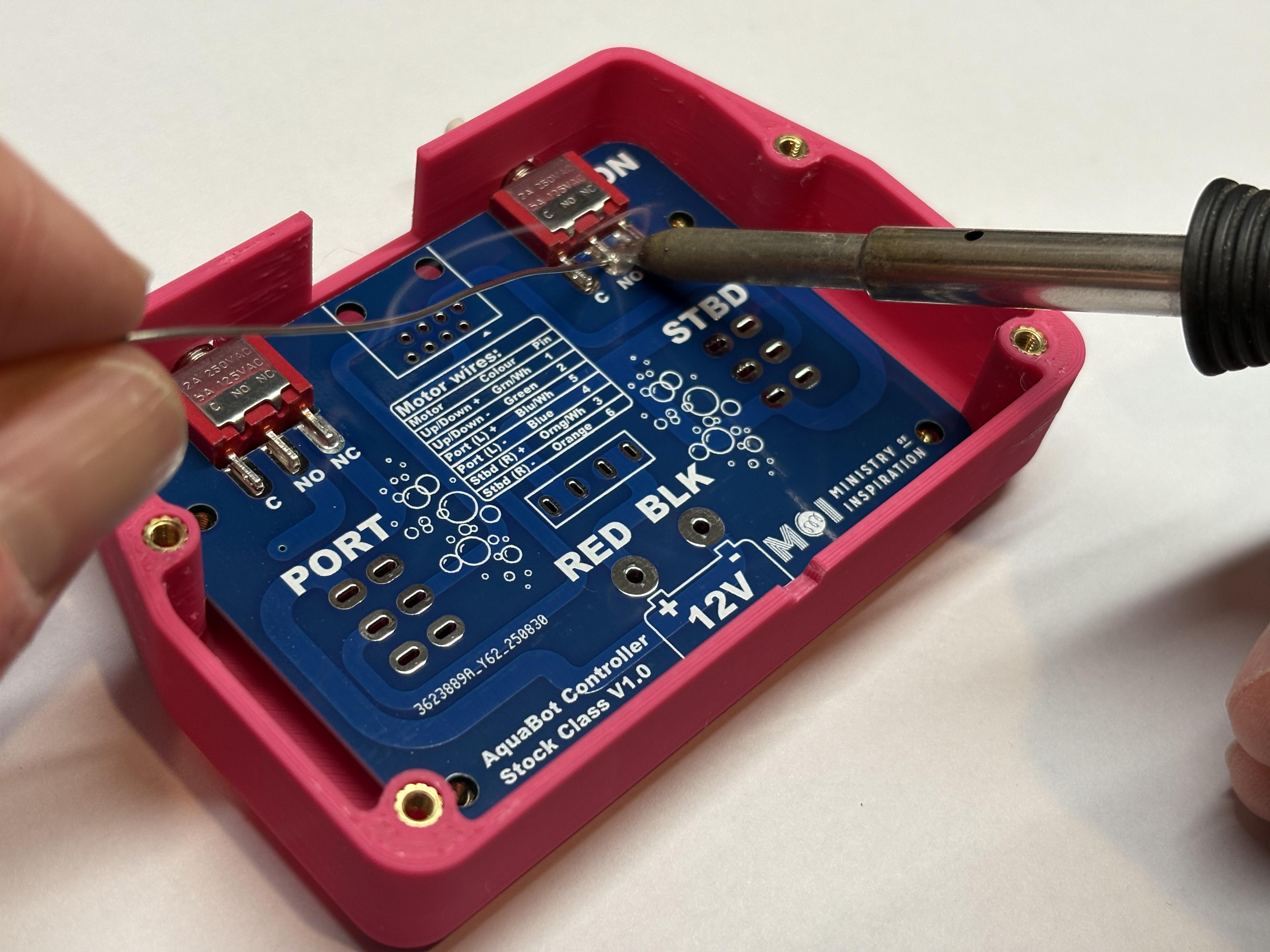 Step 4A: Soldering preparation