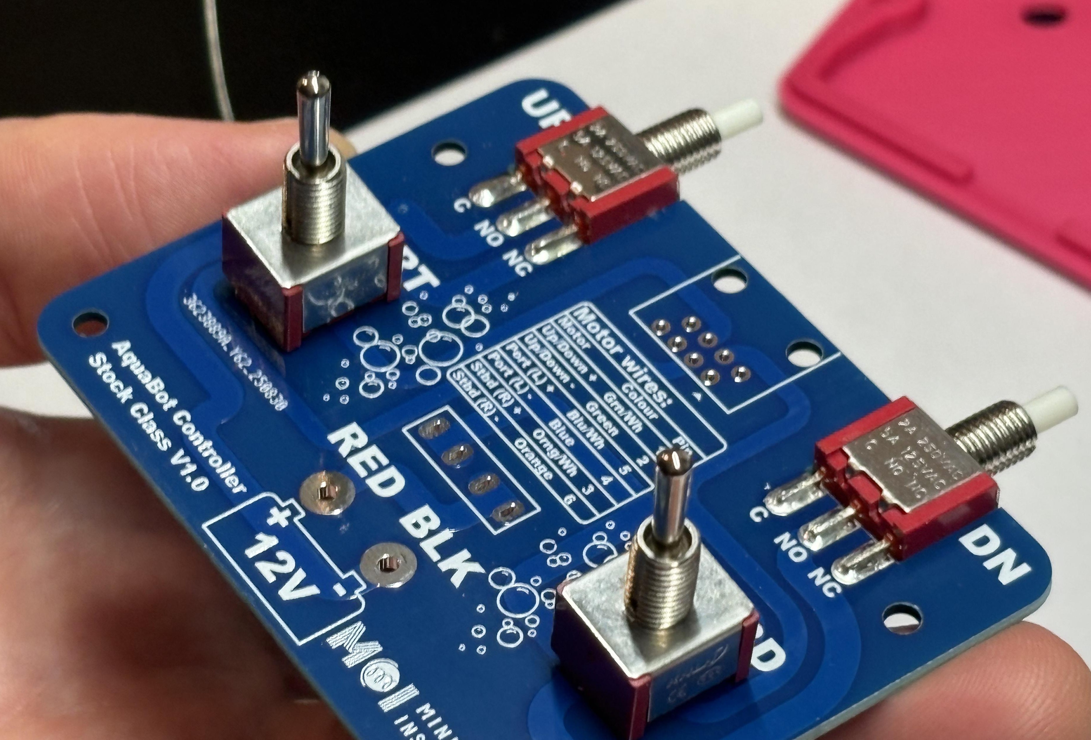 Step 5: Installing toggle switches