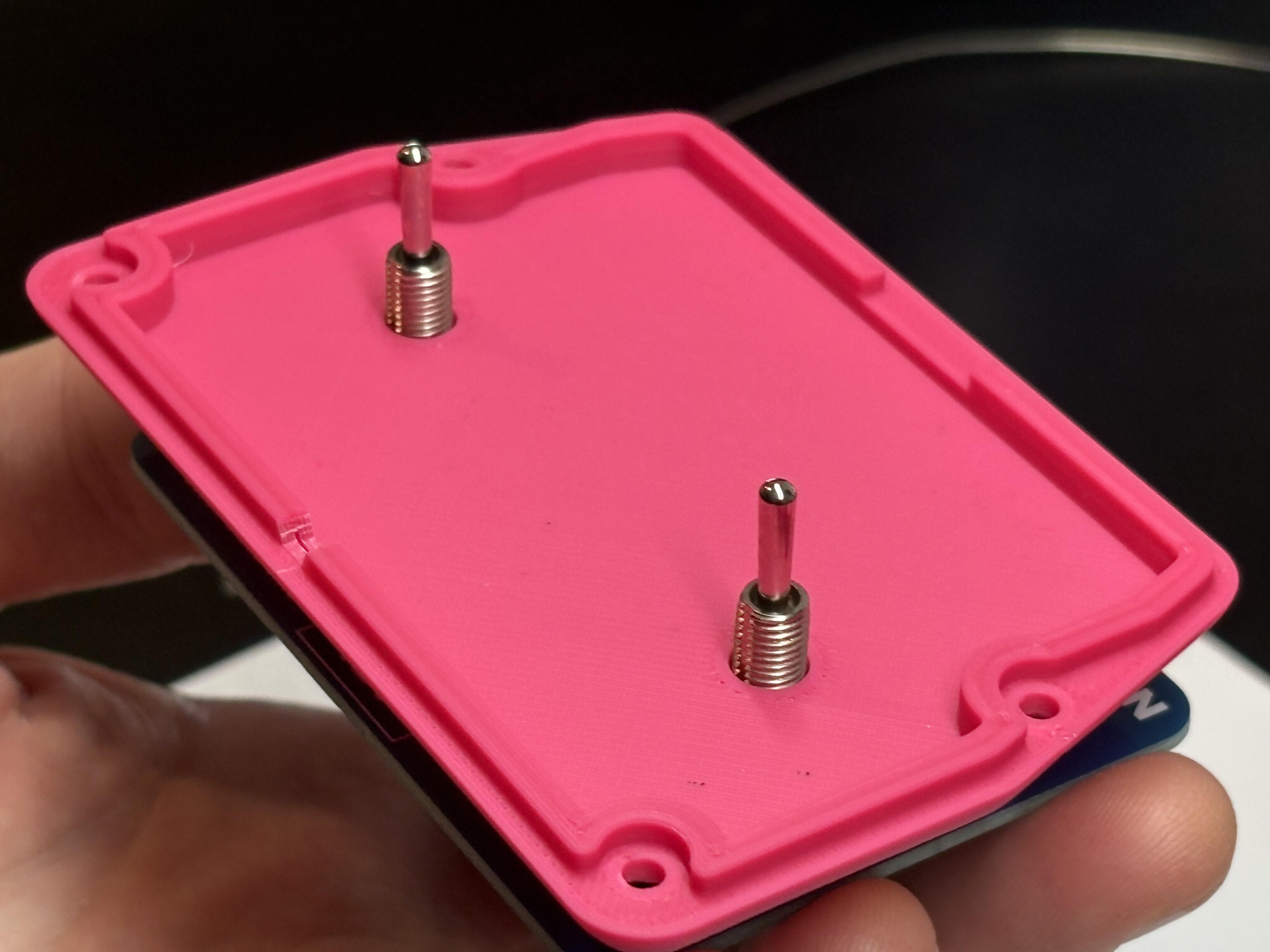 Step 6: Positioning case lid